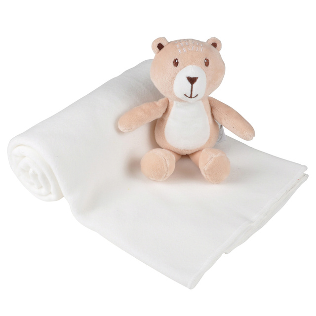 Pătură pentru bebeluși din bumbac ESSENTIEL cu mascota