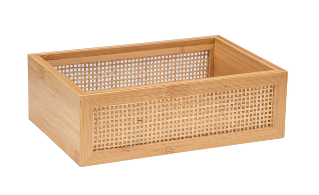 Suport cosmetice ALLEGRE BAMBOO, 22 x 7 x 15 cm, WENKO
