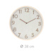 Ceas de perete in culori neutre, Ø 38 cm