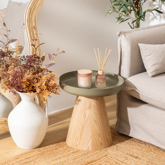 Măsuță de cafea pe un picior HERCYNA, Ø 40 cm