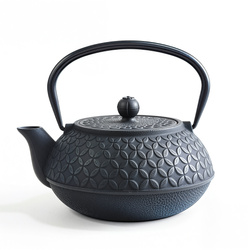 Ceainic din fontă cu infuzor SABI, 1000 ml, negru