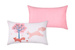 Perna decorativă pentru camera copilului CYRIELLE, roz, 30 x 50 cm