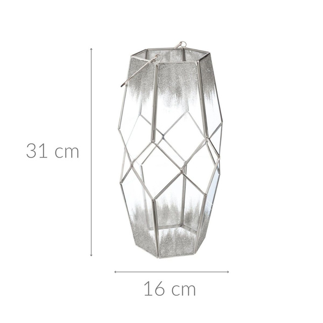 Felinar HEXAGON pentru o lumânare