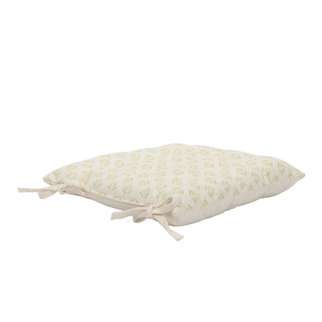 Perna de scaun cu model de plante, 40 x 40 cm
