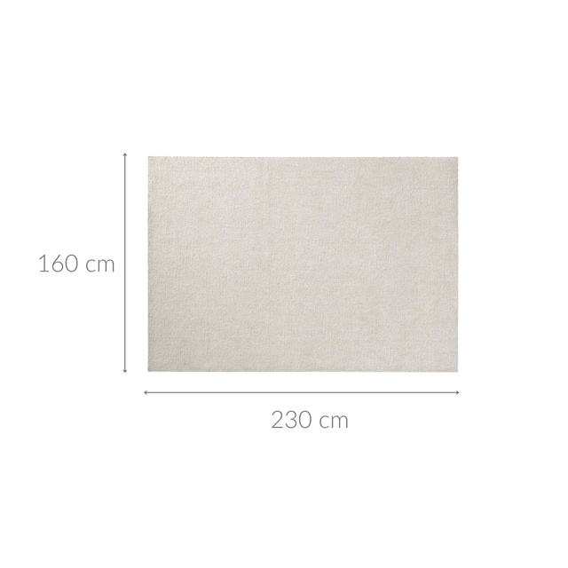 Covor de podea țesut rectangular, LISAIA