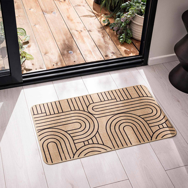 Covor țesut cu model, 45 x 75 cm, MODUL