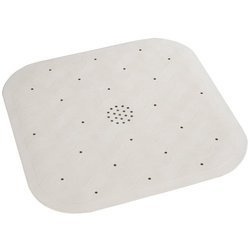 Covoare antiderapante pentru cada NATURAL RUBBER, 45 x 45 cm, bej
