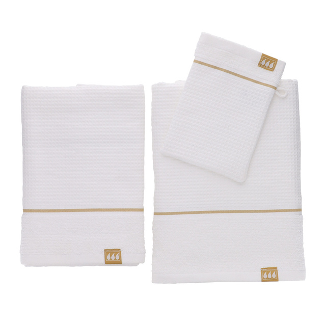 Set de prosoape RUSTI, 100% bumbac, 3 bucăți