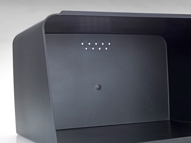 Cutie pentru paine cu tocator din lemn de bambus KUBO, WENKO