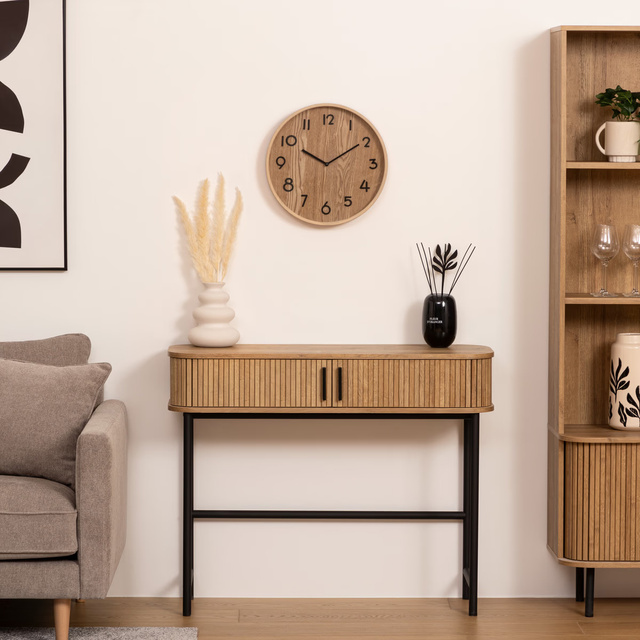 Ceas de perete Ivana, minimalist, Ø 28 cm