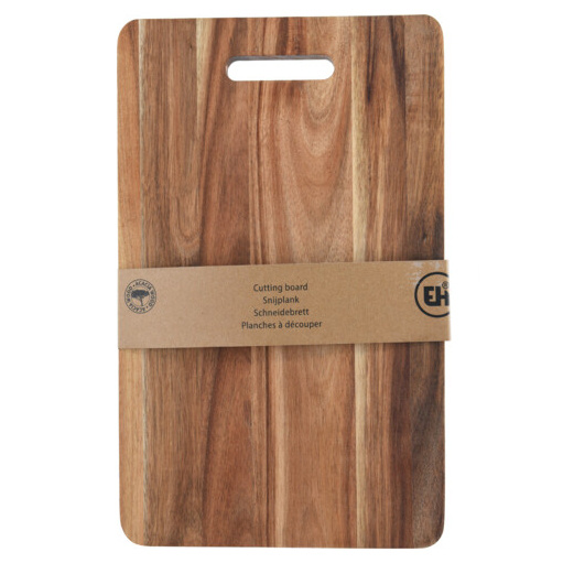 Tăviță de tăiat din lemn WOOD, 40 x 25 x 1 cm