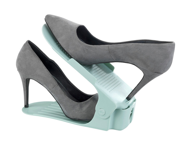 Organizator pentru pantofi cu inaltime reglabila, set, WENKO