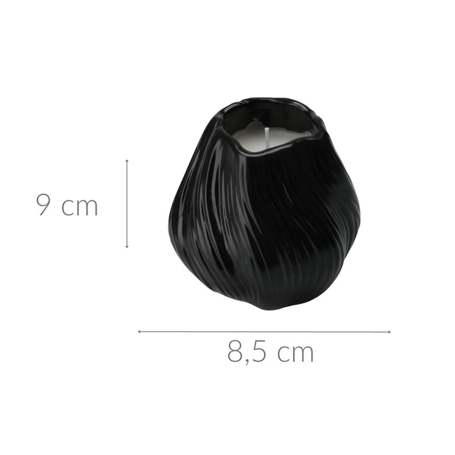 Lumanare in vas de portelan, 9 cm