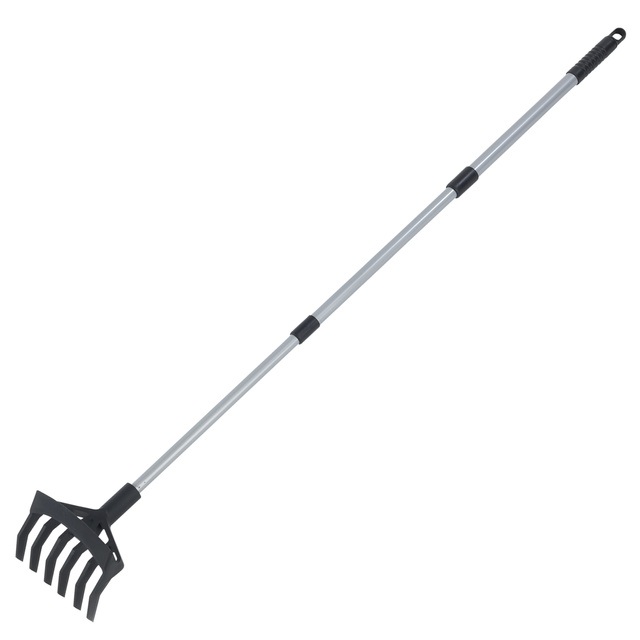 Cultivator manual cu maner telescopic, 2-in-1, Maximex