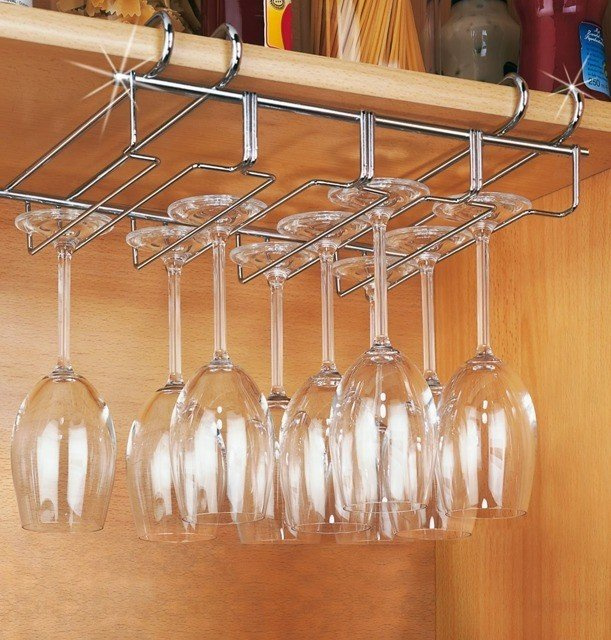 Suport de bucătărie pentru pahare - poate găzdui până la 12 bucăți, WENKO