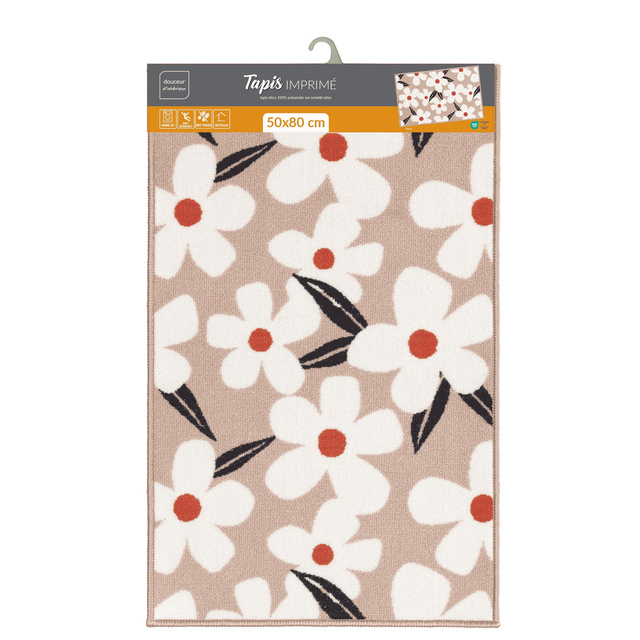 Covor antiderapant DARCY, 50 x 80 cm