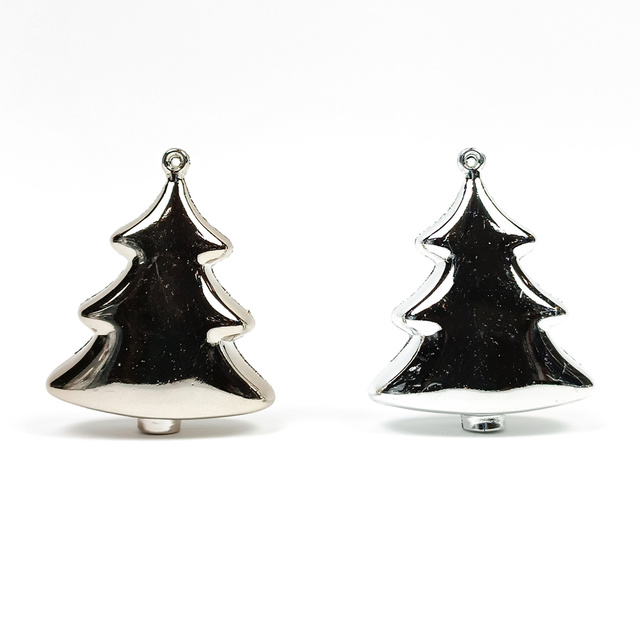 Set decoratiuni de Craciun in diferite culori, 44 de elemente