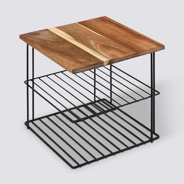 Raft colțar cu 2 etaje