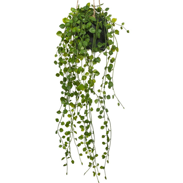 Planta artificiala agatata Peperomia, Ø 18 x 62 cm