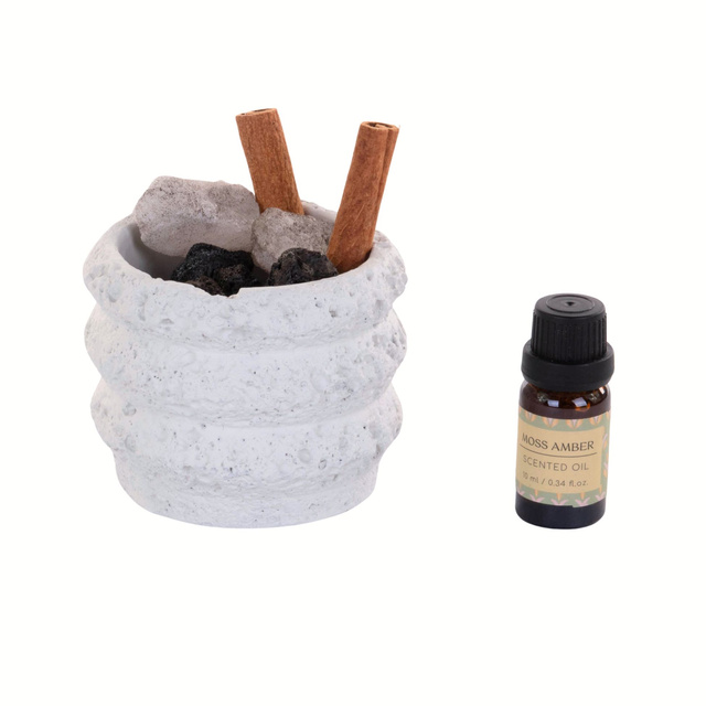 Set parfum cu pietre, Ø 9 x 7 cm