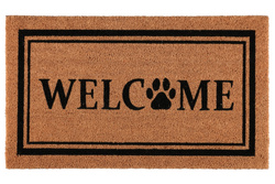 HELLO covor fibra de cocos, 45 x 75 cm