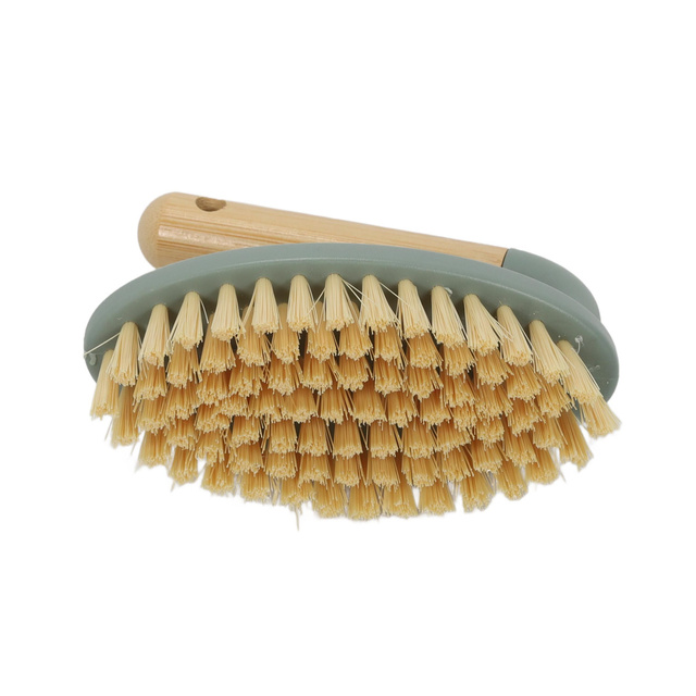 Perie cu maner din bambus, 14 x 16 x 11 cm