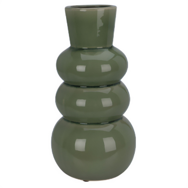 Vaza din ceramica in forma de bule, 29,5 x 14 cm