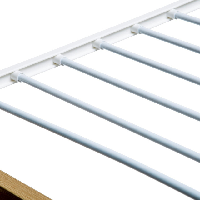 Uscător de rufe pliabil, 2 niveluri, mobil, pe roți