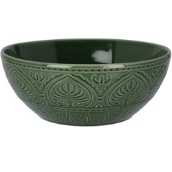 Vas din ceramică cu model canelat, 1900 ml