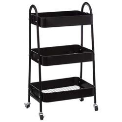 Carucior de bucatarie, cu 3 rafturi