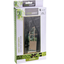 Plasa de tantari usa, neagra, 75 x 220 cm