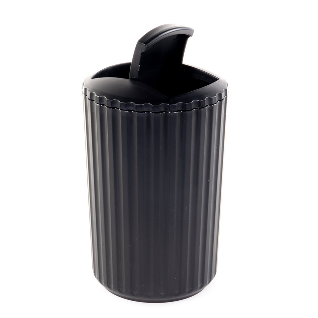 Coș de gunoi pentru baie, Swing Bin Allstar, culoare neagră, 3l