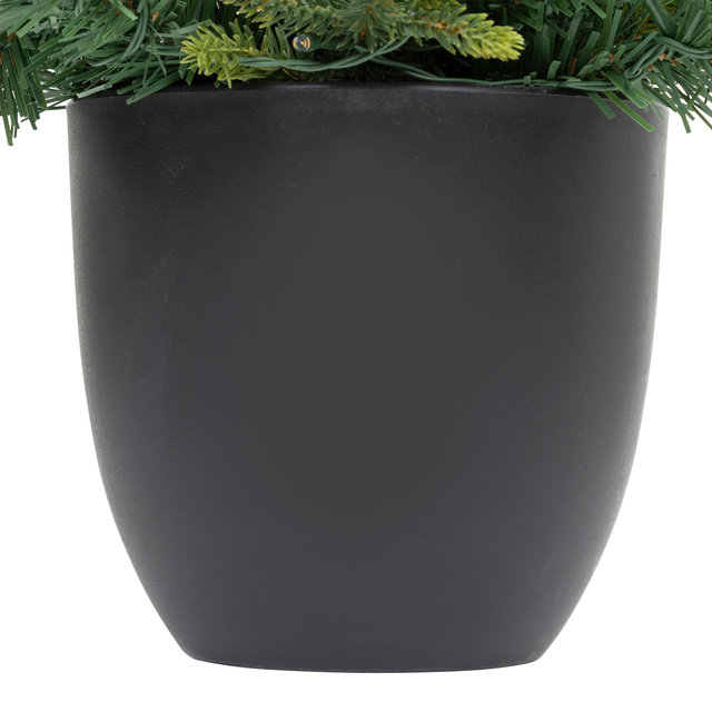 Brad artificial în ghiveci KAPPI, cu luminițe, 50 cm