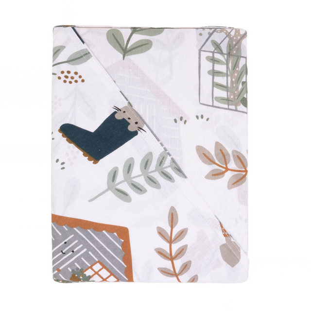 Lenjerie de pat pentru copii FOREST CABIN, 100% bumbac, 140 x 200 cm