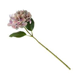 Hortensie artificială pe tulpină, 46 cm