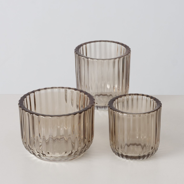 Sfeșnice de sticlă în trei dimensiuni SIKEL