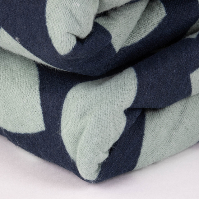 Lenjerie din flanel COO, dublă față, 220 x 240 cm