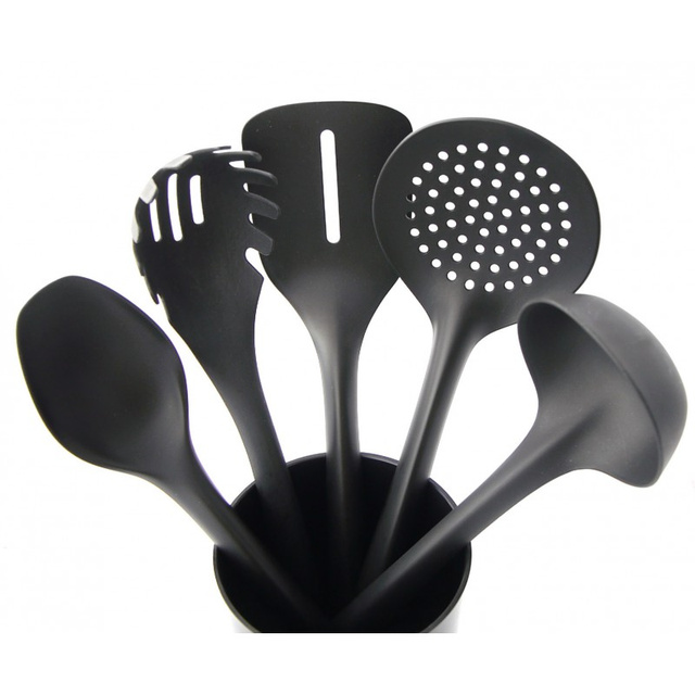 Set de accesorii de bucatarie intr-un recipient, 5 bucati, HANDY