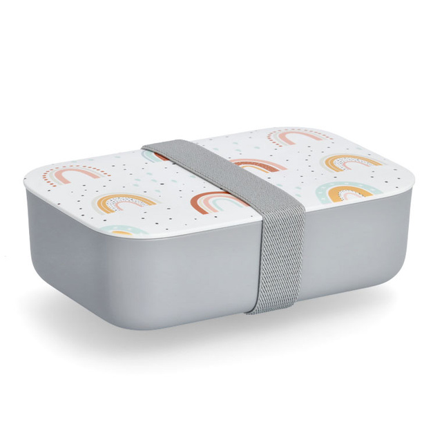 Cutie de pranz din plastic RAINBOW, 19 x 12,5 x 6,5 cm