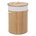 Cos de rufe din bambus, 48 L