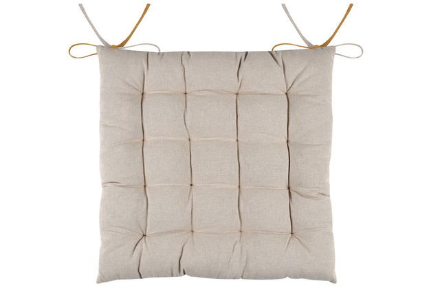 Perna pentru scaun cu legături DUO, 100% bumbac, 40 x 40 cm