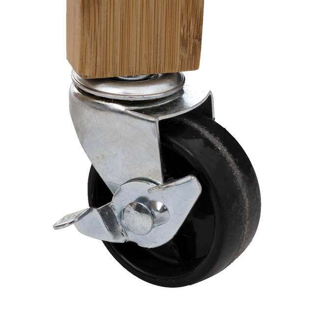 Carucior de bucatarie cu 3 rafturi si 2 sertare