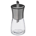 Zahărnita cu dozator din oțel inoxidabil, sticlă, Ø 6,5 cm