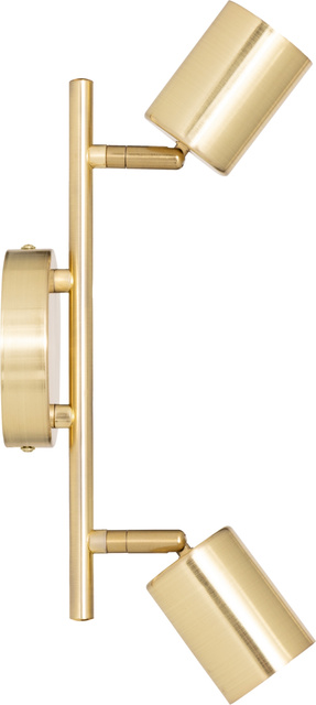 Lămpi de tavan VICO, abajururi metalice, 2 puncte, aurii