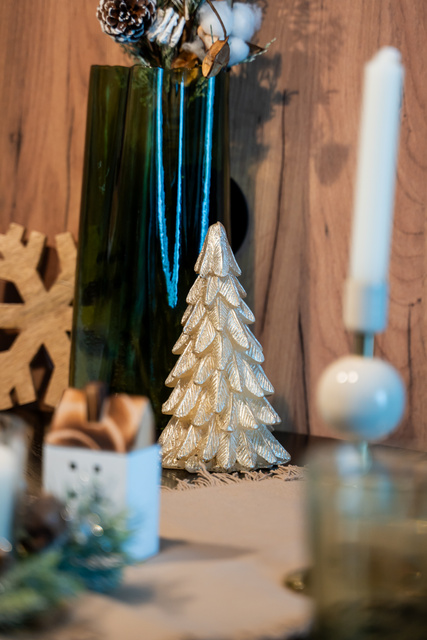 Lumanare pom de Craciun 396 g, 20,5 cm