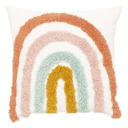 Perna decorativa Rainbow, 100% bumbac, 40 x 40 cm