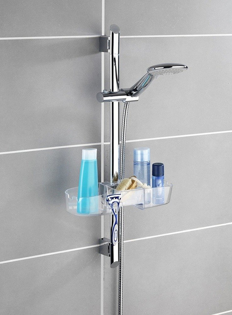 Raft de baie pentru duș CADDY Premium montat pe bara de duș, WENKO