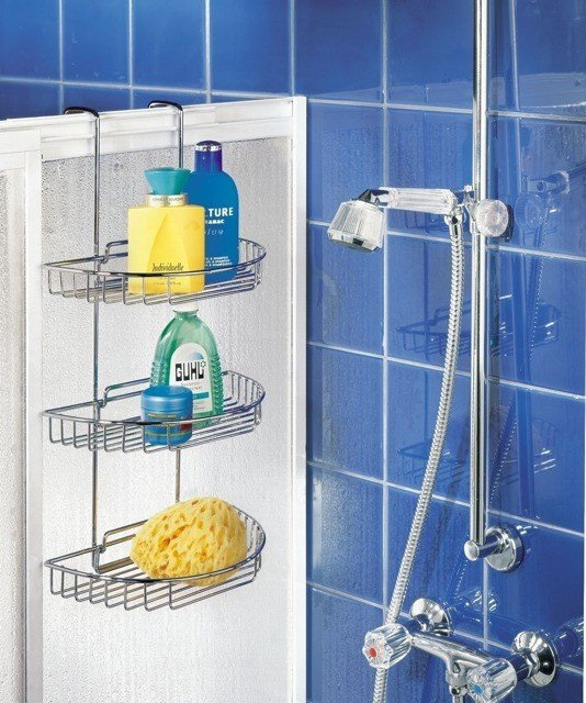 Raft de baie, suport pentru duș, 3 niveluri, WENKO