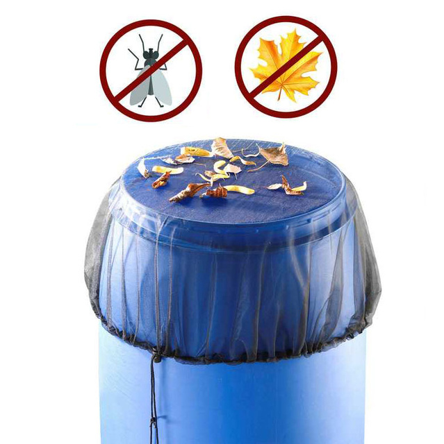 Plasă de protecție pentru butoaie de grădină