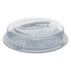 Cutie rotundă pentru tort reversibilă PP